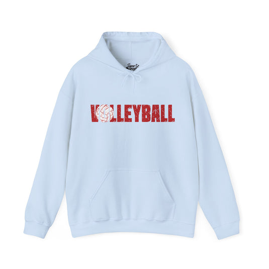 Volleyball Adult Unisex Hooded Sweatshirt