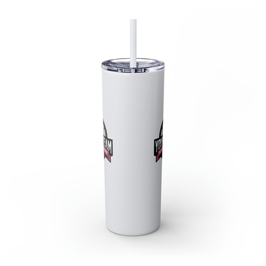 Skinny Tumbler with Straw 20oz