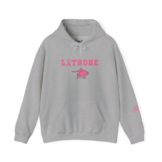 Latrobe Boys Soccer Unisex Adult Hooded Sweatshirt - Cancer Design