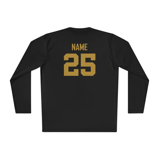 FEBA Lions Baseball Unisex Adult Long Sleeve Competitor Moisture Wicking Shirt