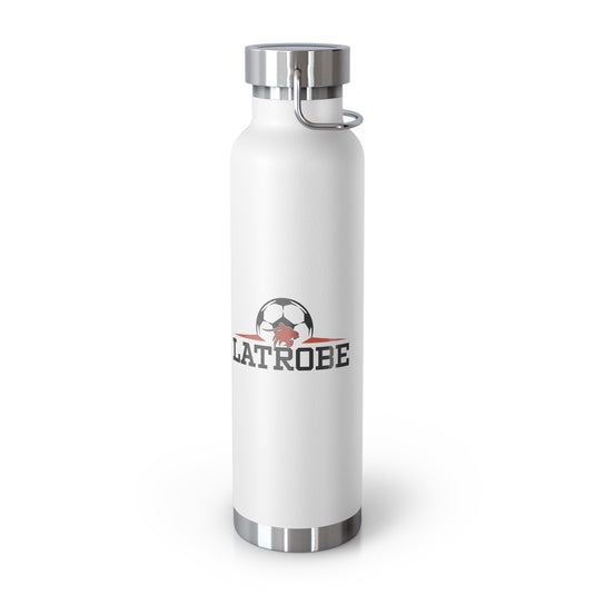Latrobe Boys Soccer Copper Vacuum Insulated Bottle 22oz