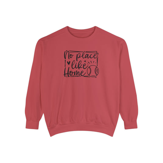 No Place Like Home Baseball Adult Unisex Premium Crewneck Sweatshirt