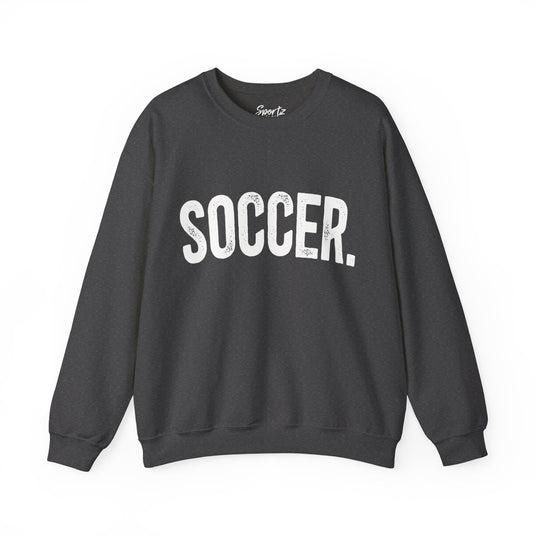 Rustic Design Soccer Adult Unisex Crewneck Sweatshirt