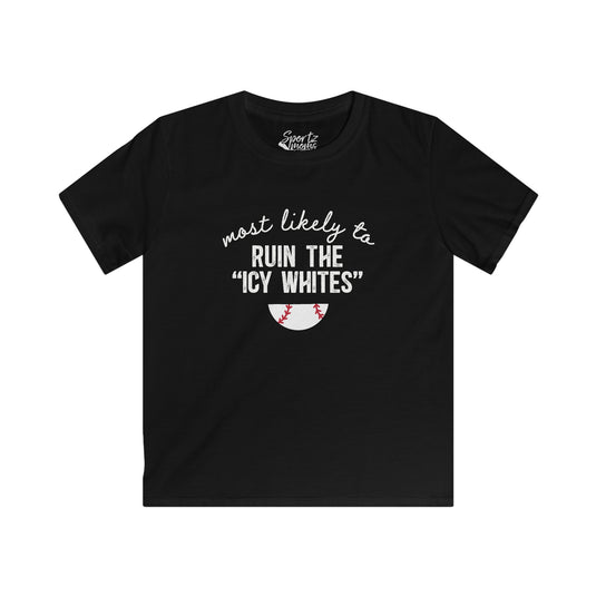 Most Likely To Baseball Youth Unisex T-Shirt