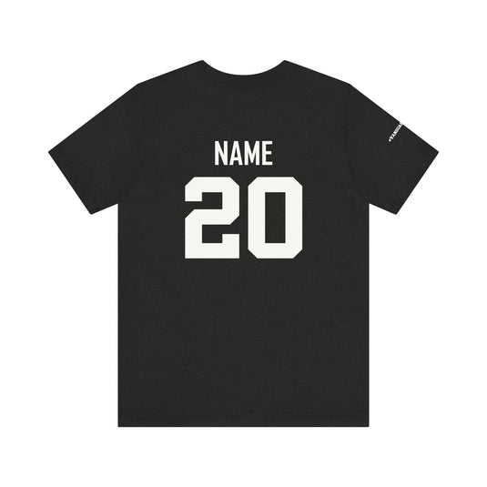 College Station Soccer Club Vanguard Unisex Adult T-Shirt w/ Logo on Left Chest