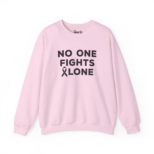 No One Fights Alone Adult Unisex Crewneck Sweatshirt