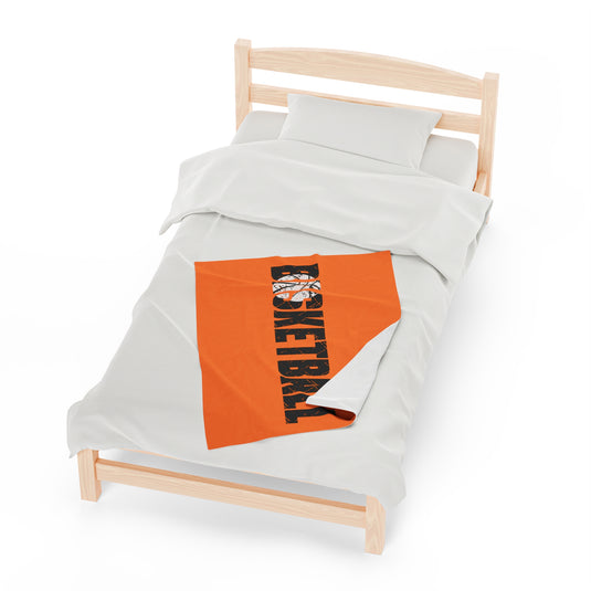 Basketball Plush Blanket