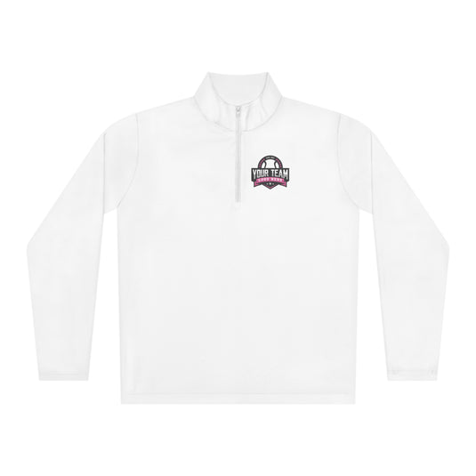 Unisex Adult Long Sleeve Quarter-Zip Pullover