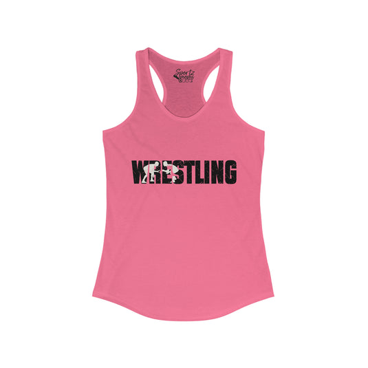 Wrestling Adult Women's Racerback Tank