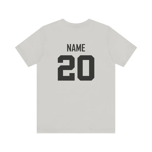 Wheeling Lightningbirds Unisex Adult Mid-Level T-Shirt - Hockey Design