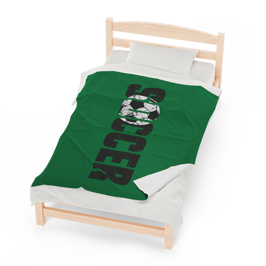Soccer Plush Blanket