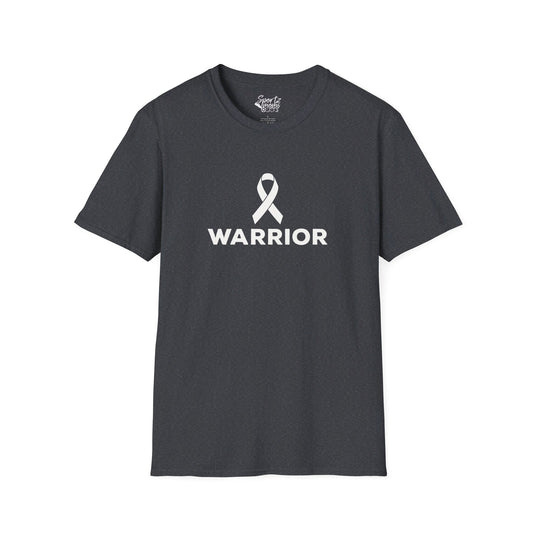 Cancer Ribbon Warrior Adult Unisex T-Shirt