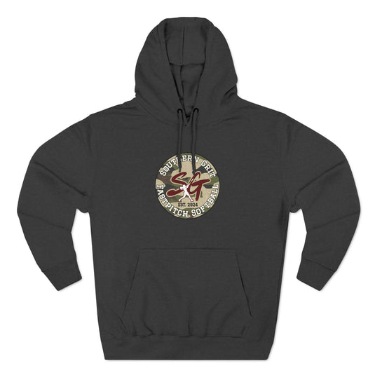 Southern Grit Unisex Adult Mid-Level Hooded Sweatshirt w/Both Logos