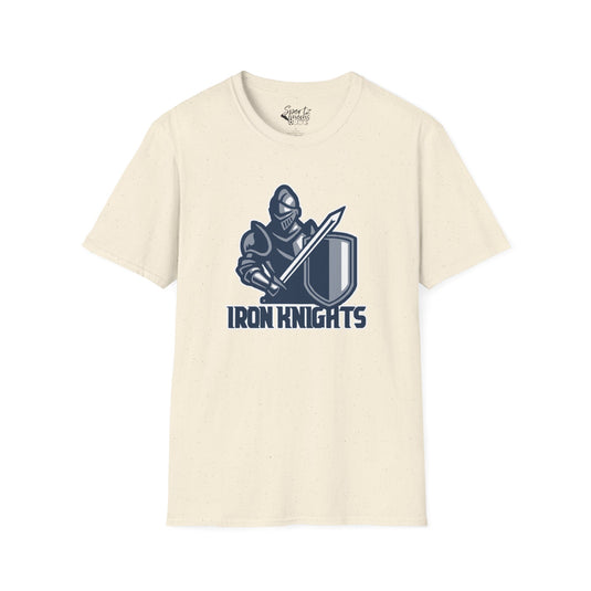 Iron Knights Adult Unisex T-Shirt - Knight Design