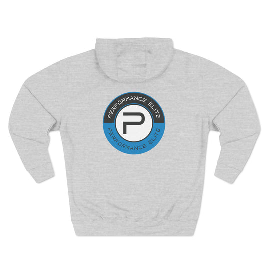 Performance Elite Unisex Adult Mid-Level Hooded Sweatshirt w/Front & Back Logo