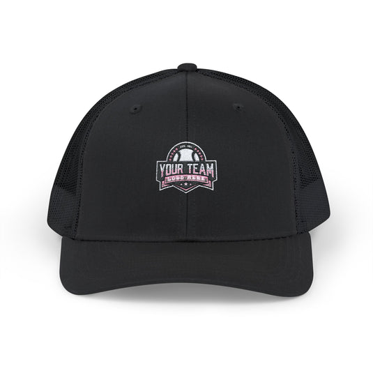 Snapback Embroidered Trucker Cap