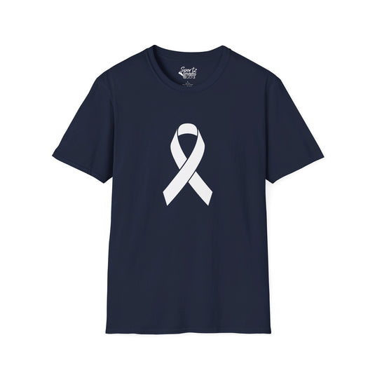 Cancer Ribbon Adult Unisex T-Shirt