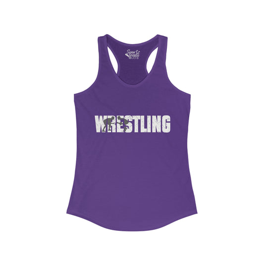 Wrestling Adult Women's Racerback Tank