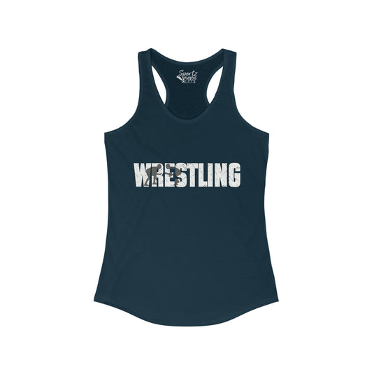 Wrestling Adult Women's Racerback Tank