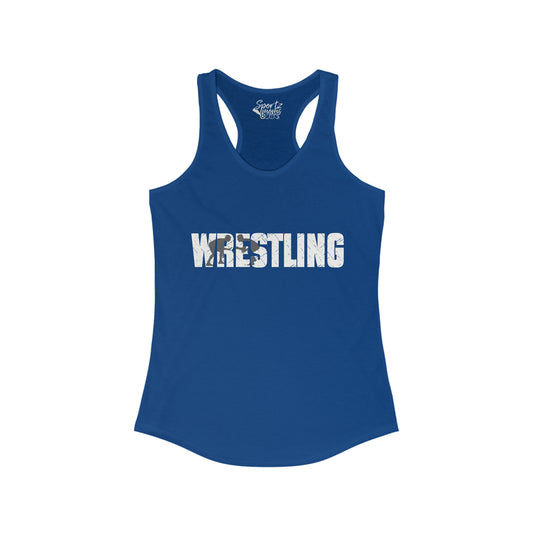 Wrestling Adult Women's Racerback Tank