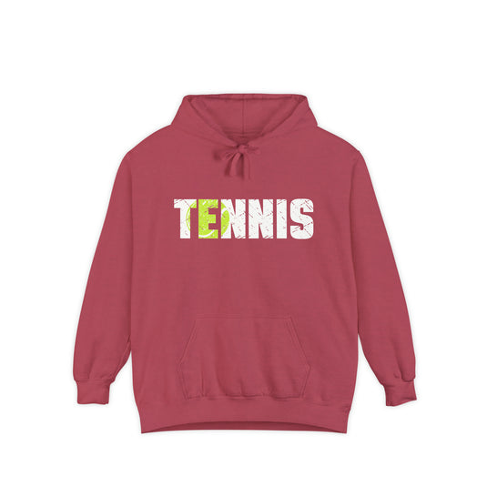 Tennis Adult Unisex Premium Hooded Sweatshirt