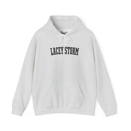 Lacey Storm Unisex Adult Hooded Sweatshirt - Plain Text Design