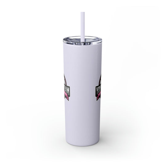 Skinny Tumbler with Straw 20oz
