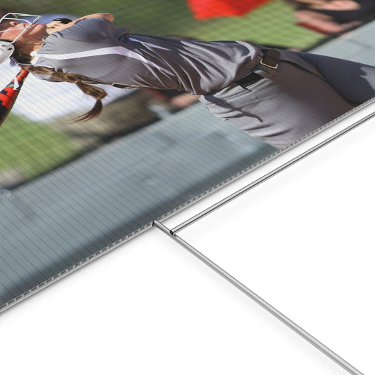 Quick Slants Photography Plastic Yard Sign