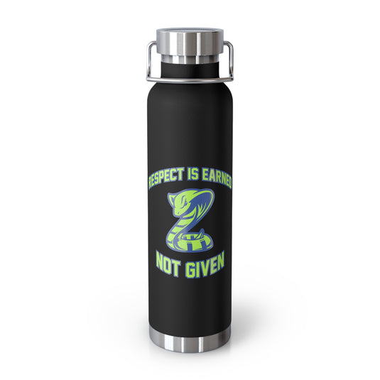 Court House Cobras Copper Vacuum Insulated Bottle 22oz - Respect Design