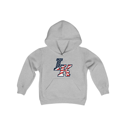 Iron Knights Youth Hooded Sweatshirt w/Flag Design