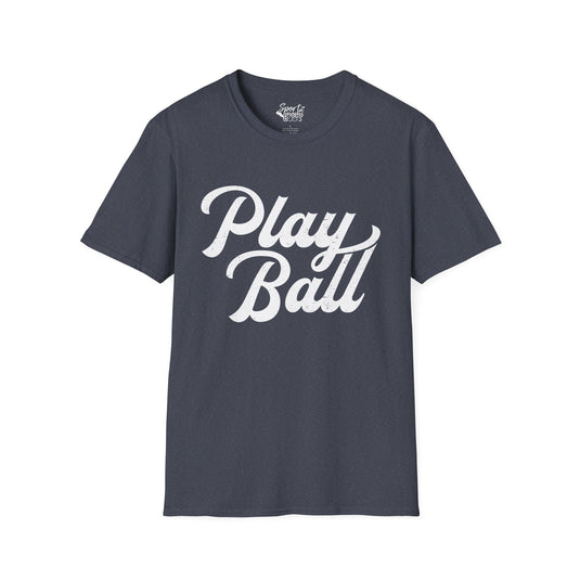 Play Ball Adult Unisex Baseball T-Shirt