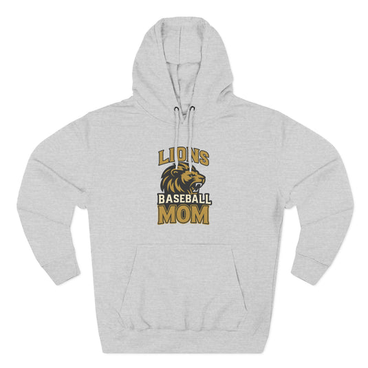 FEBA Lions Baseball Unisex Adult Mid-Level Hooded Sweatshirt