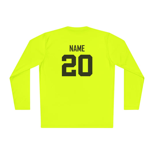 Unisex Adult Long Sleeve Competitor Moisture Wicking Shirt Color Options 1