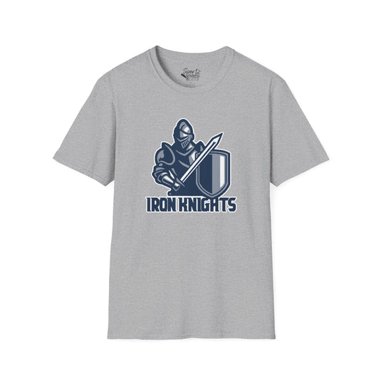 Iron Knights Adult Unisex T-Shirt - Knight Design