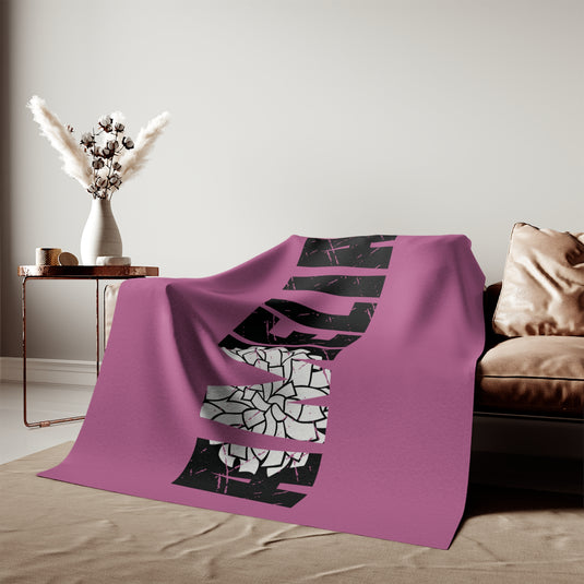 Cheer Sweatshirt Blanket w/Custom Name