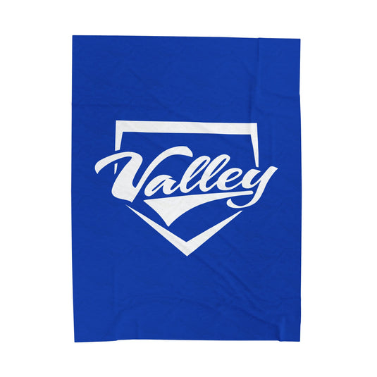 Valley Little League Velveteen Plush Blanket