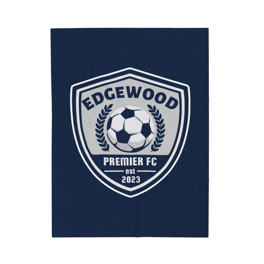 Edgewood Premier FC Velveteen Plush Blanket