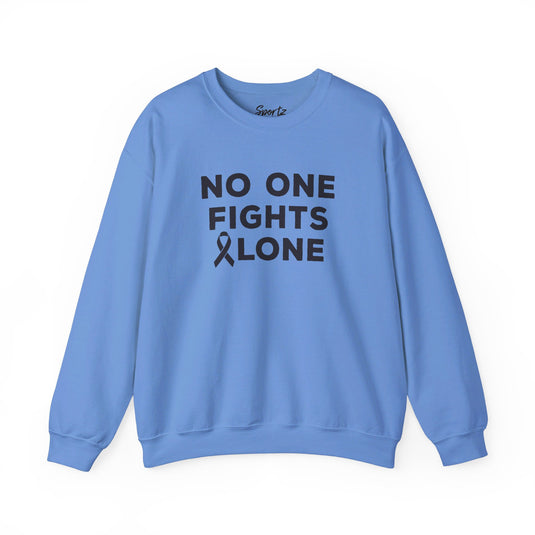 No One Fights Alone Adult Unisex Crewneck Sweatshirt