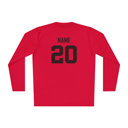 Unisex Adult Long Sleeve Competitor Moisture Wicking Shirt Color Options 1