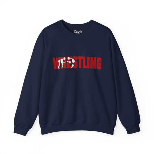 Wrestling Adult Unisex Crewneck Sweatshirt
