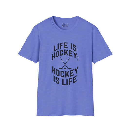 Life is Hockey Adult Unisex T-Shirt