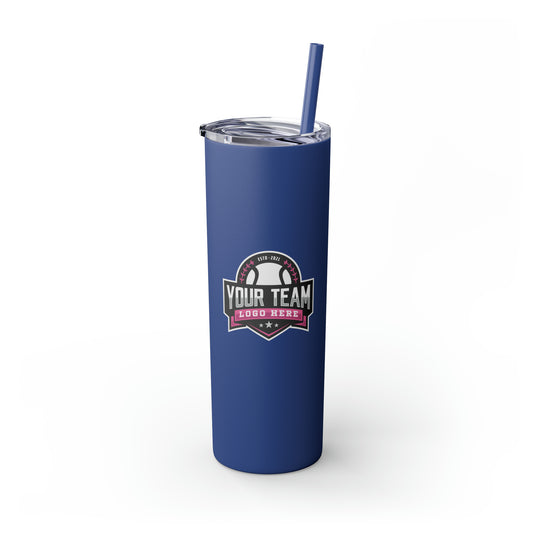 Skinny Tumbler with Straw 20oz