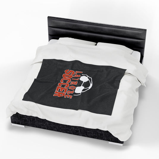 Greater Latrobe Girls Soccer Plush Blanket