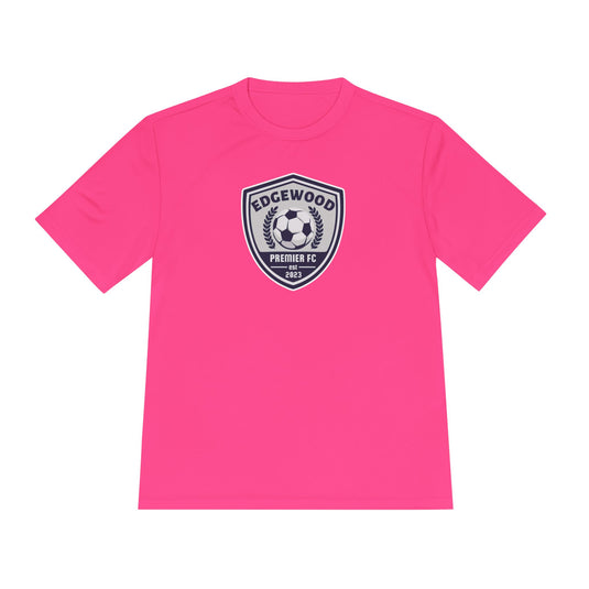 Edgewood Premier FC Unisex Adult Moisture Wicking T-Shirt - Breast Cancer Awareness