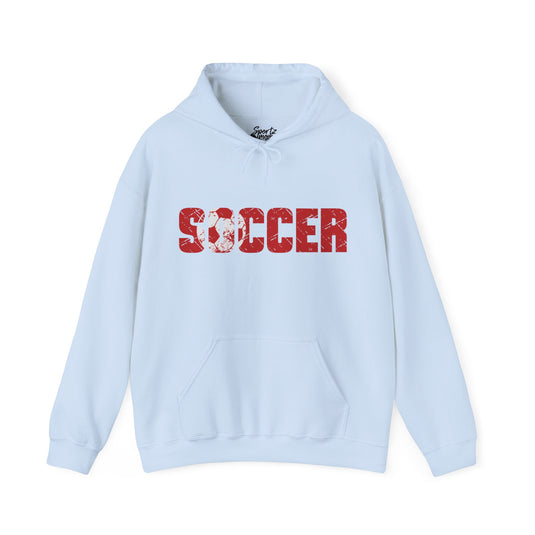 Soccer Adult Unisex Hooded Sweatshirt