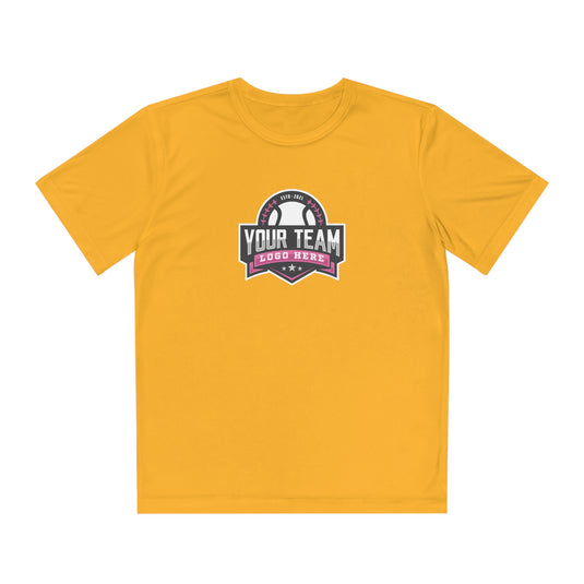 Unisex Youth Short Sleeve Competitor Moisture Wicking T-Shirt Color Options 1