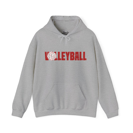 Volleyball Adult Unisex Hooded Sweatshirt
