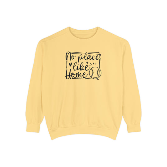 No Place Like Home Baseball Adult Unisex Premium Crewneck Sweatshirt