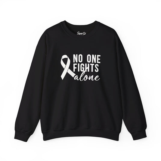 No One Fights Alone Adult Unisex Crewneck Sweatshirt