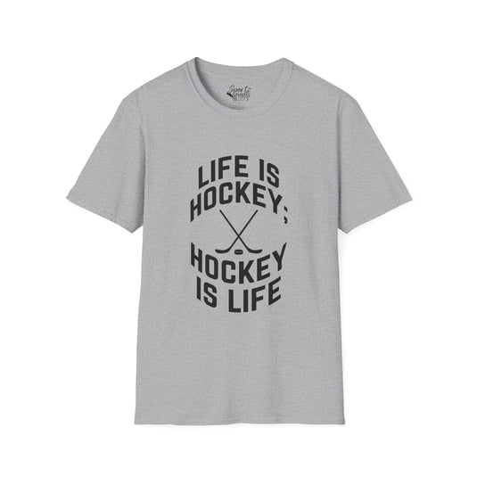 Life is Hockey Adult Unisex T-Shirt